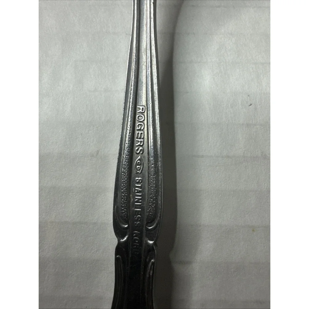 AUBERGE Mixed Spoons Fork Rogers Korea Stanley‎ Robert Stainless 5 Pieces